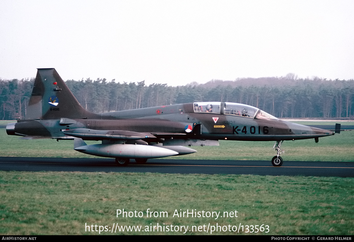 Aircraft Photo of K-4016 | Canadair NF-5B | Netherlands - Air Force | AirHistory.net #133563