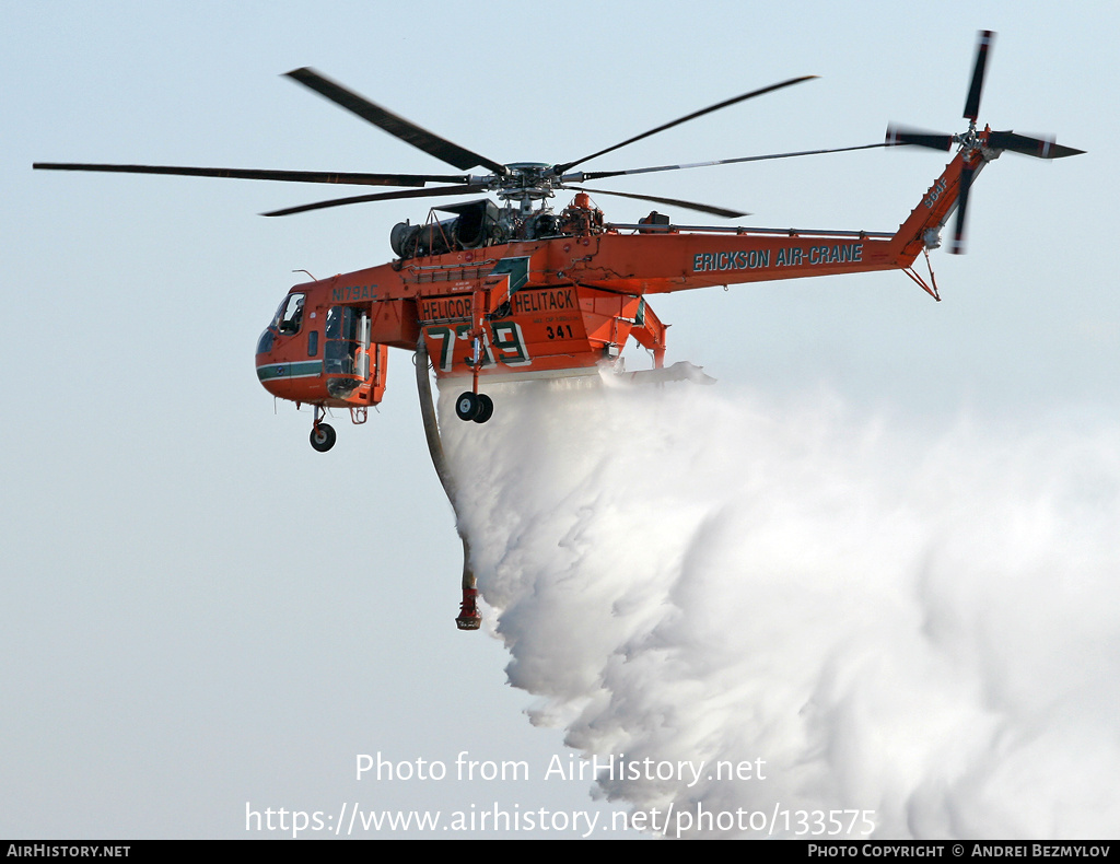 Aircraft Photo of N179AC | Sikorsky S-64F Skycrane | Erickson Air-Crane | AirHistory.net #133575