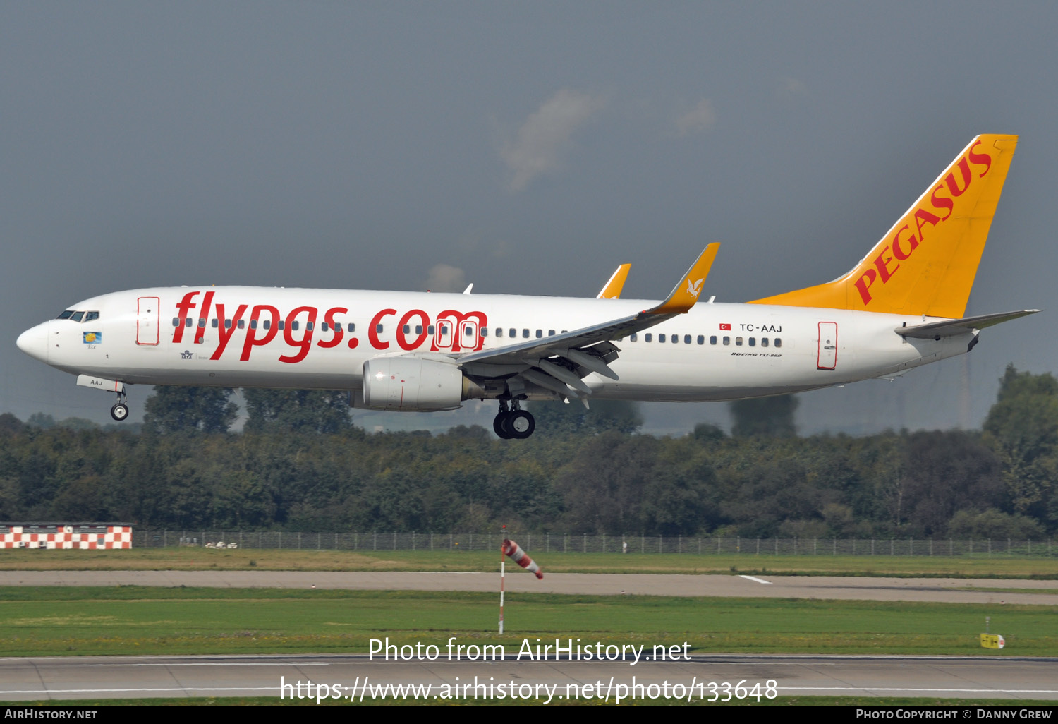 Aircraft Photo of TC-AAJ | Boeing 737-82R | Pegasus Airlines | AirHistory.net #133648