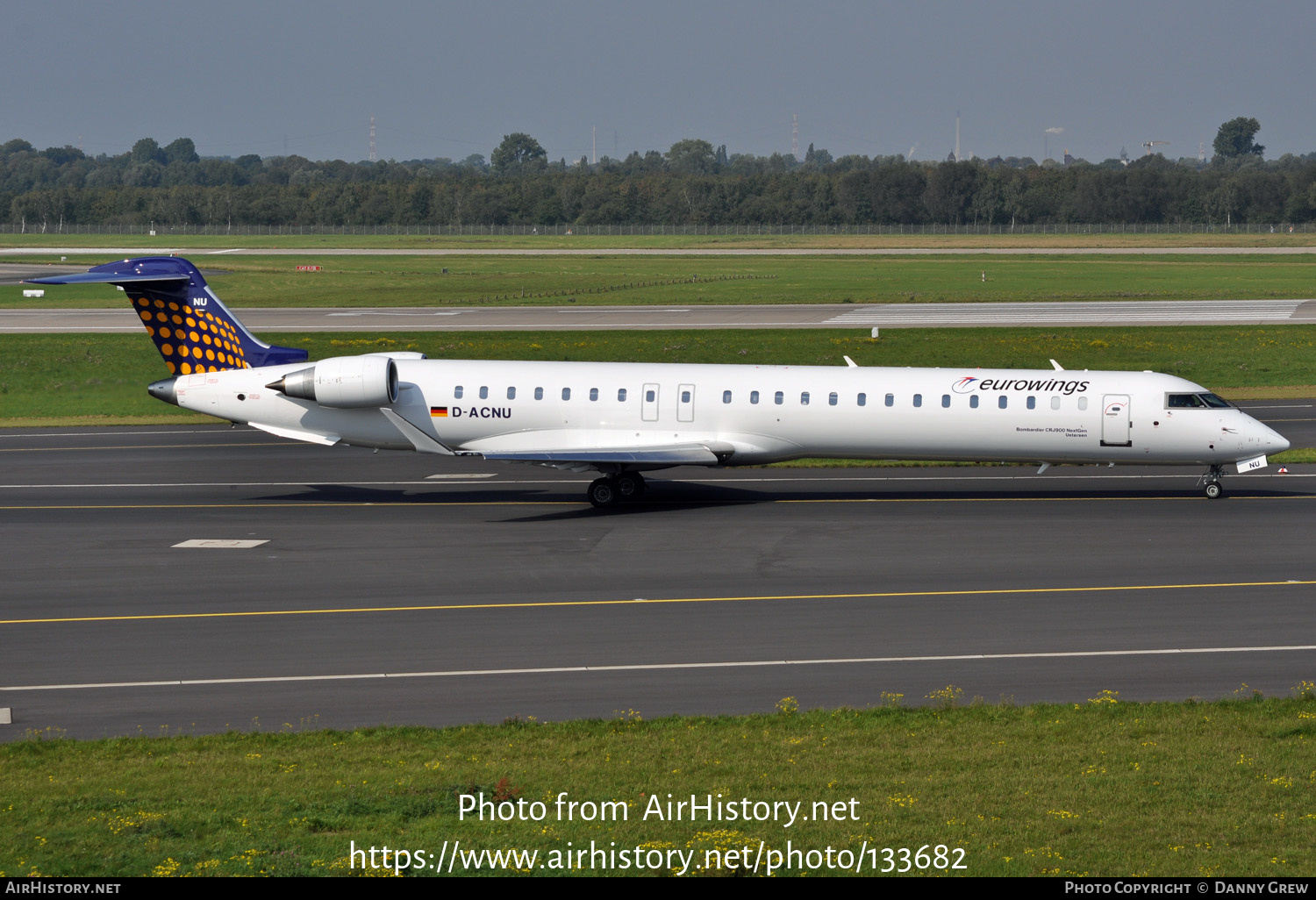 Aircraft Photo of D-ACNU | Bombardier CRJ-900LR (CL-600-2D24) | Eurowings | AirHistory.net #133682