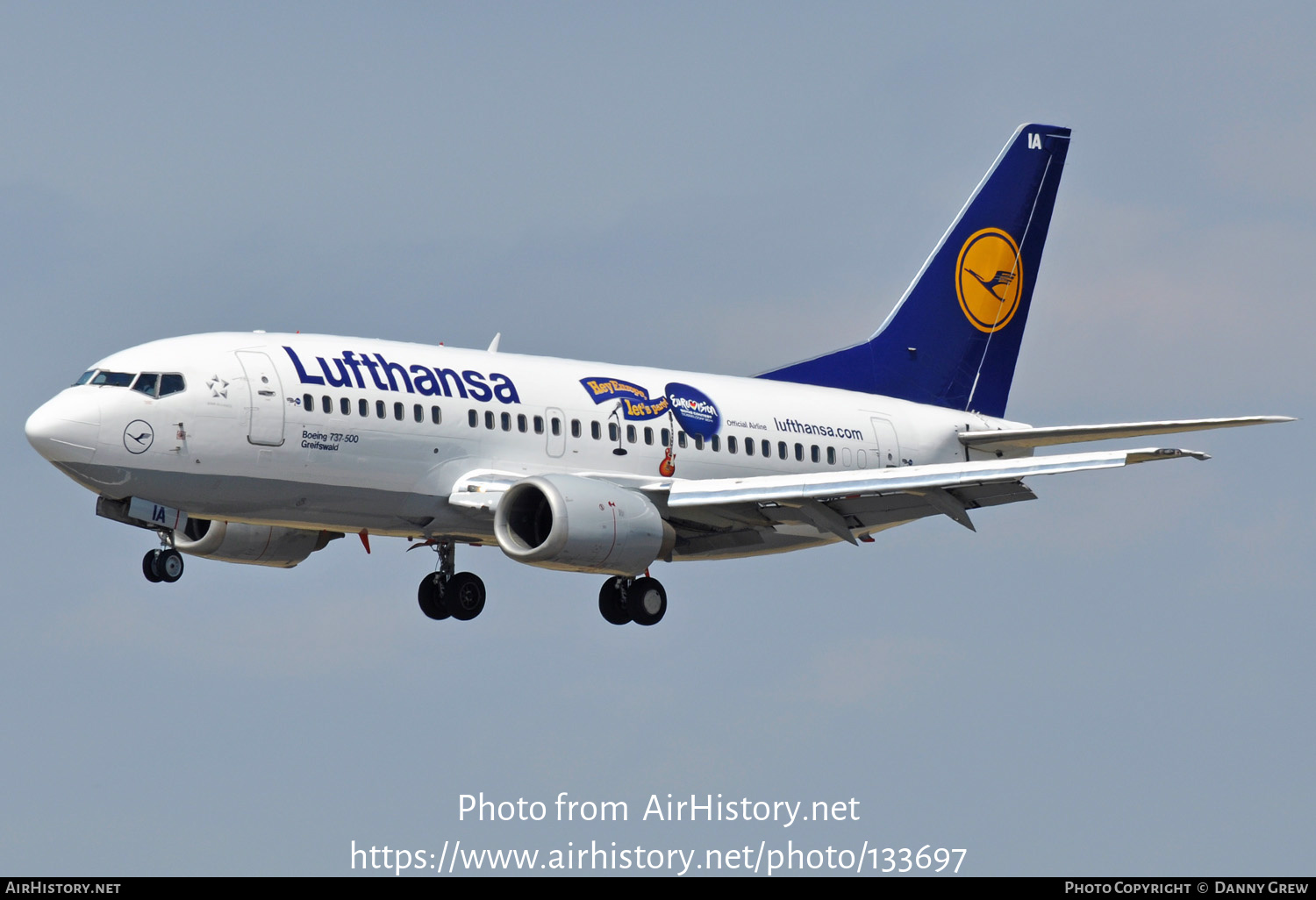 Aircraft Photo of D-ABIA | Boeing 737-530 | Lufthansa | AirHistory.net #133697