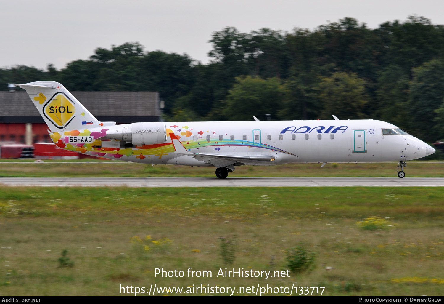 Aircraft Photo of S5-AAD | Bombardier CRJ-200LR (CL-600-2B19) | Adria Airways | AirHistory.net #133717