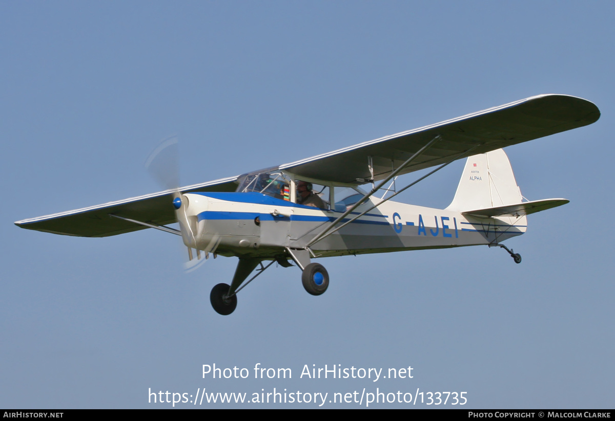 Aircraft Photo of G-AJEI | Auster J-1N Alpha | AirHistory.net #133735