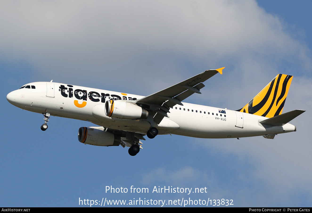 Aircraft Photo of VH-XUG | Airbus A320-232 | Tigerair | AirHistory.net #133832