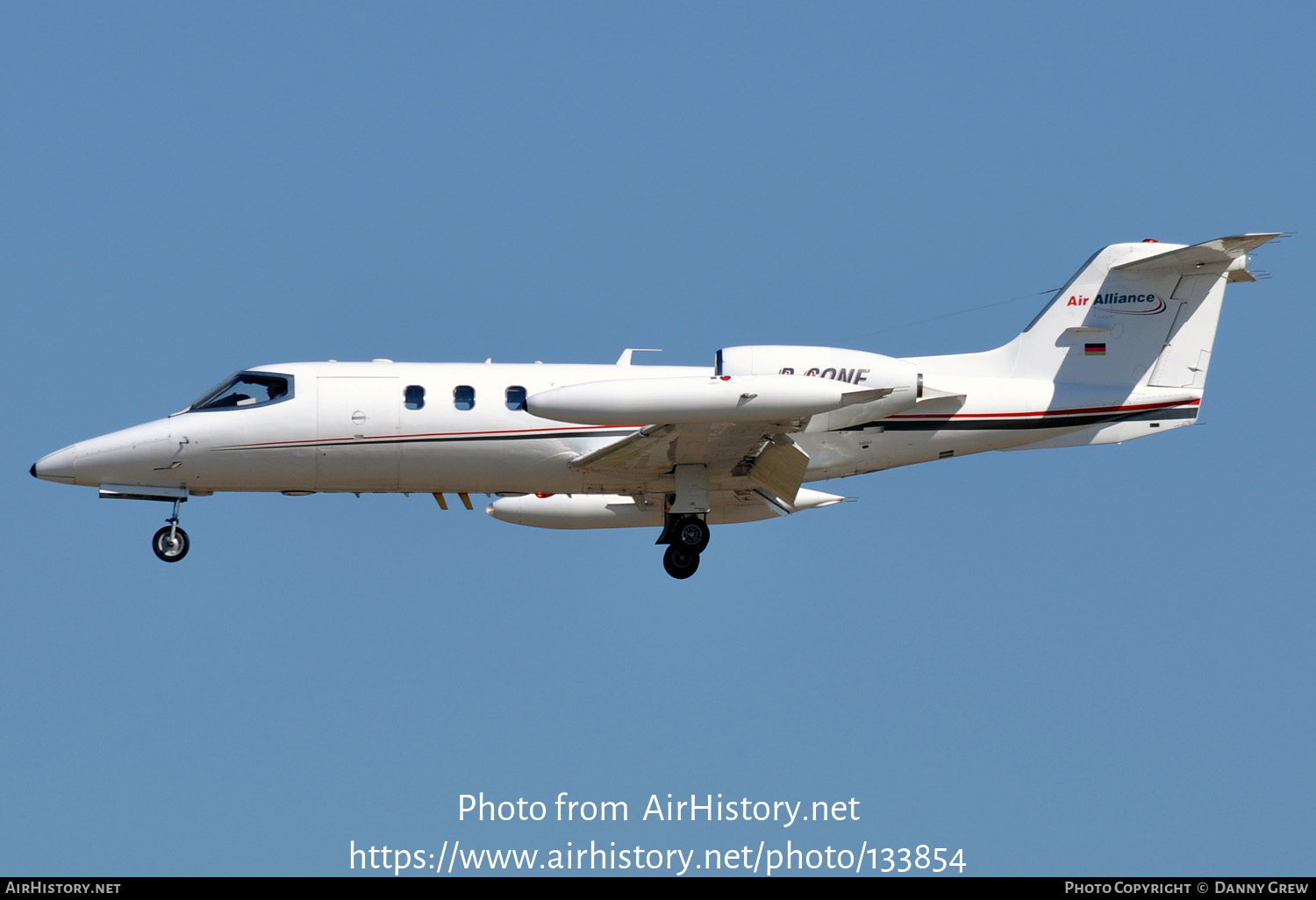 Aircraft Photo of D-CONE | Gates Learjet 35A | Air Alliance | AirHistory.net #133854