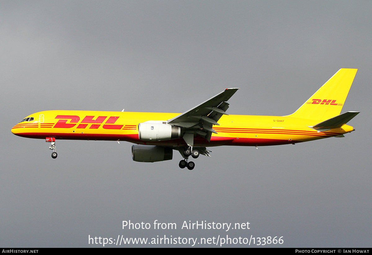 Aircraft Photo of G-DHKF | Boeing 757-236(PCF) | DHL International | AirHistory.net #133866