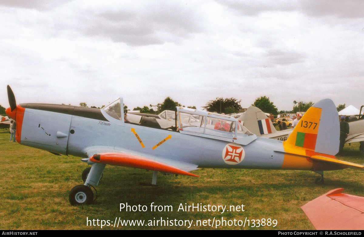 Aircraft Photo of G-BARS / 1377 | De Havilland DHC-1 Chipmunk Mk22 | Portugal - Air Force | AirHistory.net #133889