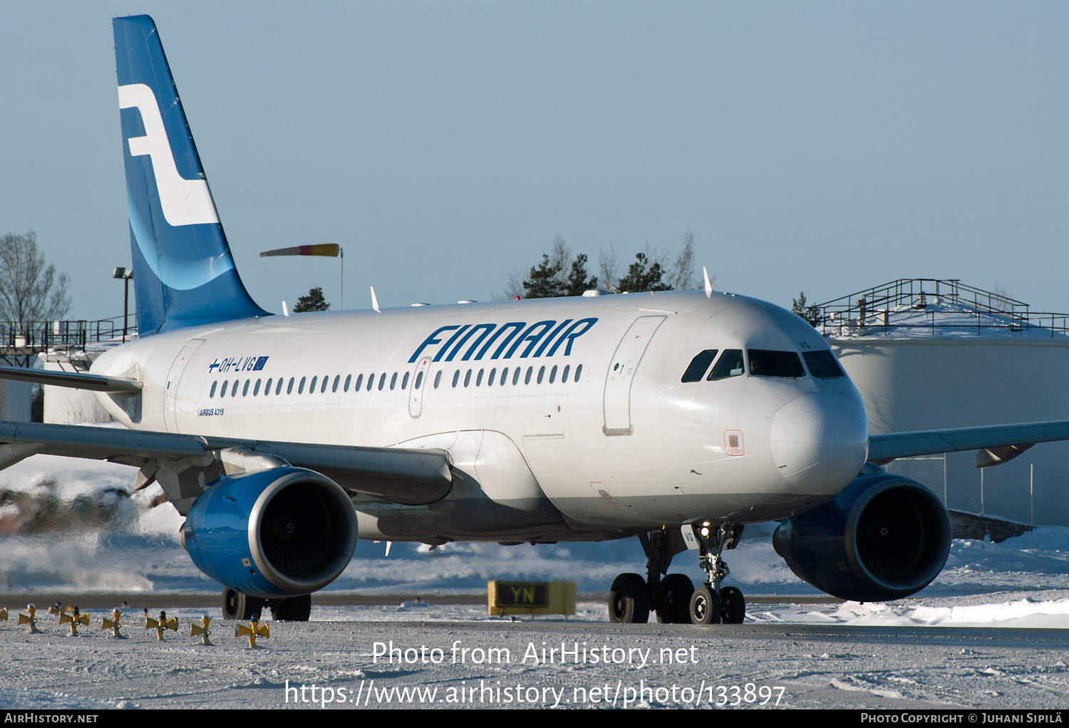 Aircraft Photo of OH-LVG | Airbus A319-112 | Finnair | AirHistory.net #133897