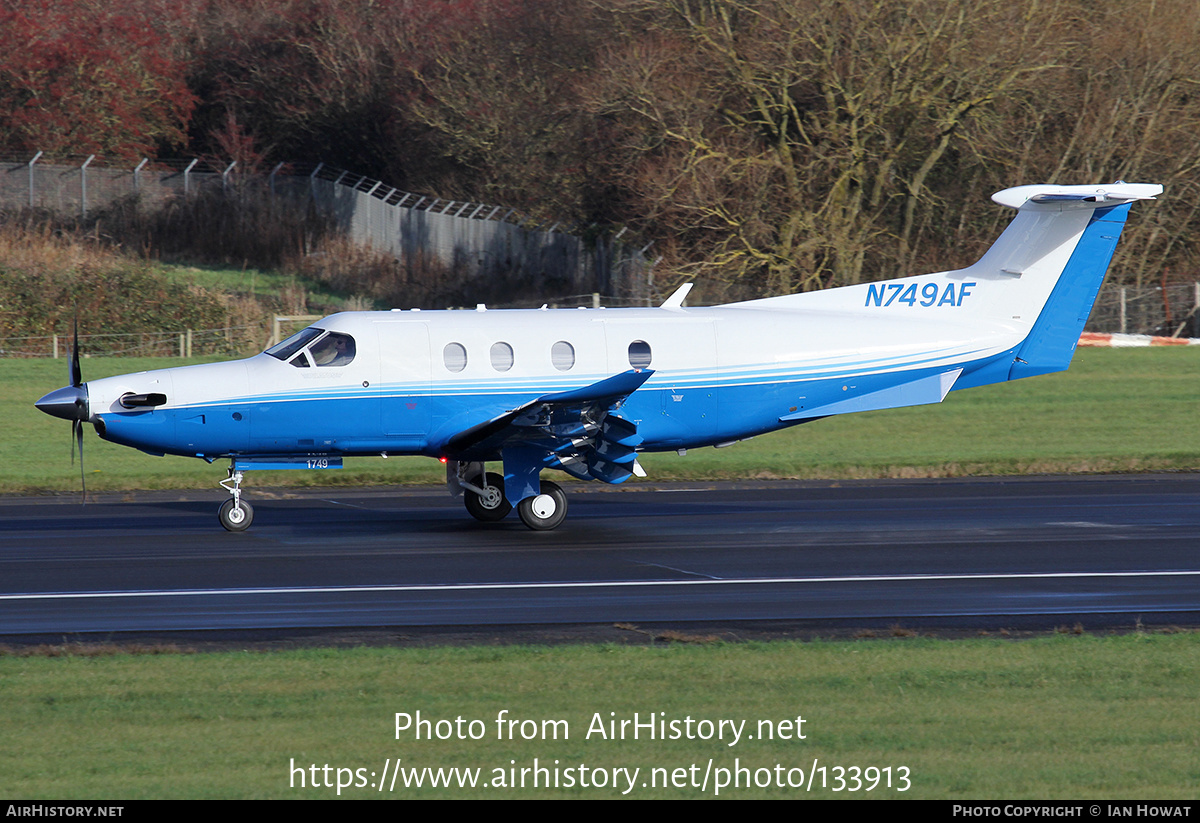 Aircraft Photo of N749AF | Pilatus PC-12NG (PC-12/47E) | AirHistory.net #133913