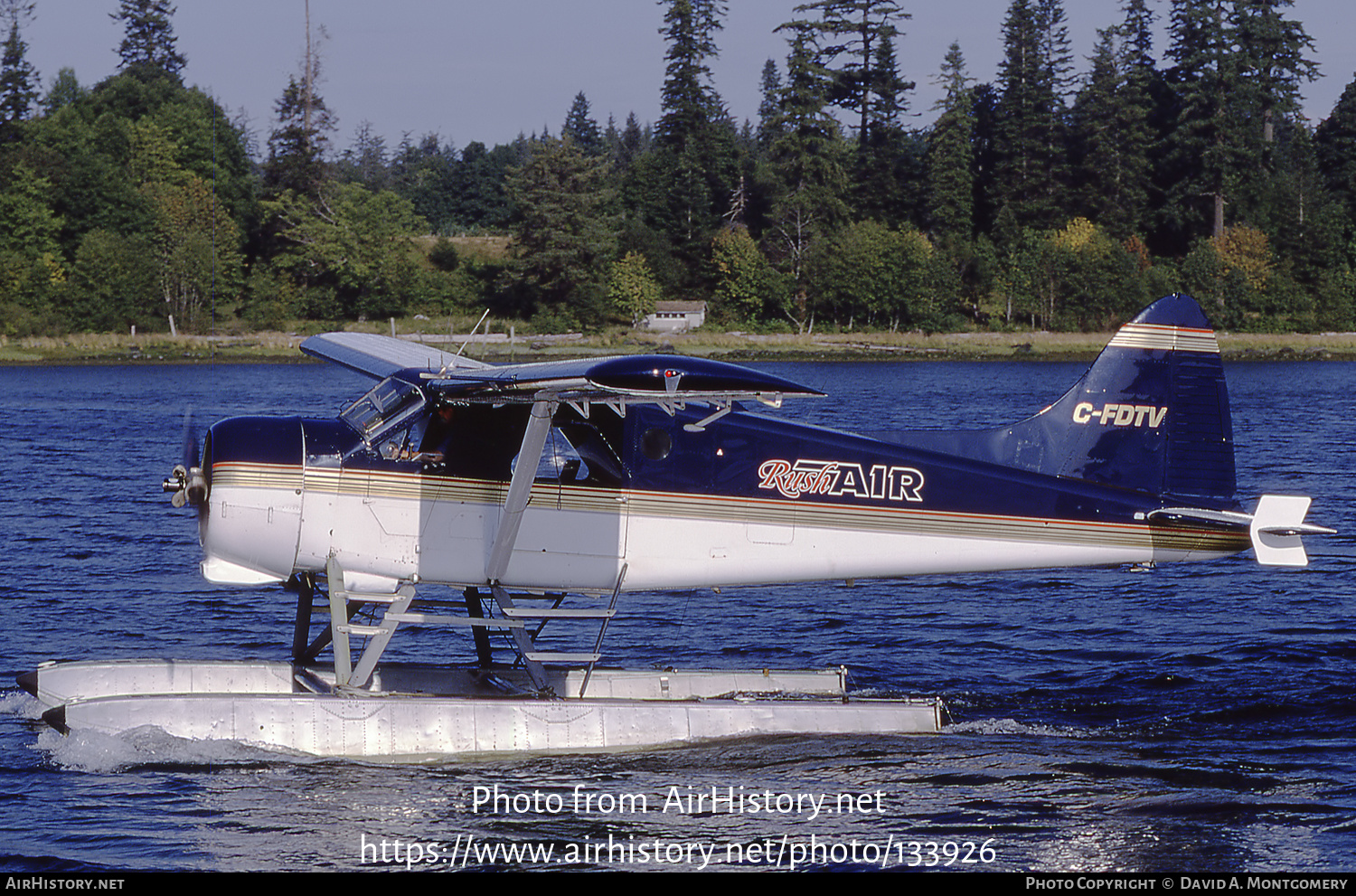 Aircraft Photo of C-FDTV | De Havilland Canada DHC-2 Beaver Mk1 | Rush Air | AirHistory.net #133926