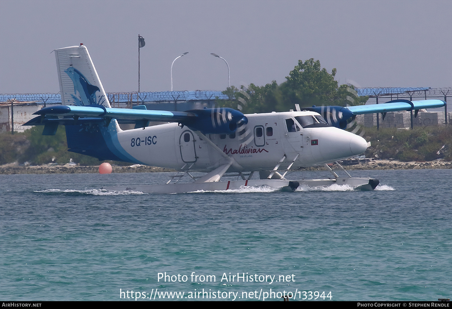 Aircraft Photo of 8Q-ISC | De Havilland Canada DHC-6-300 Twin Otter | Maldivian | AirHistory.net #133944