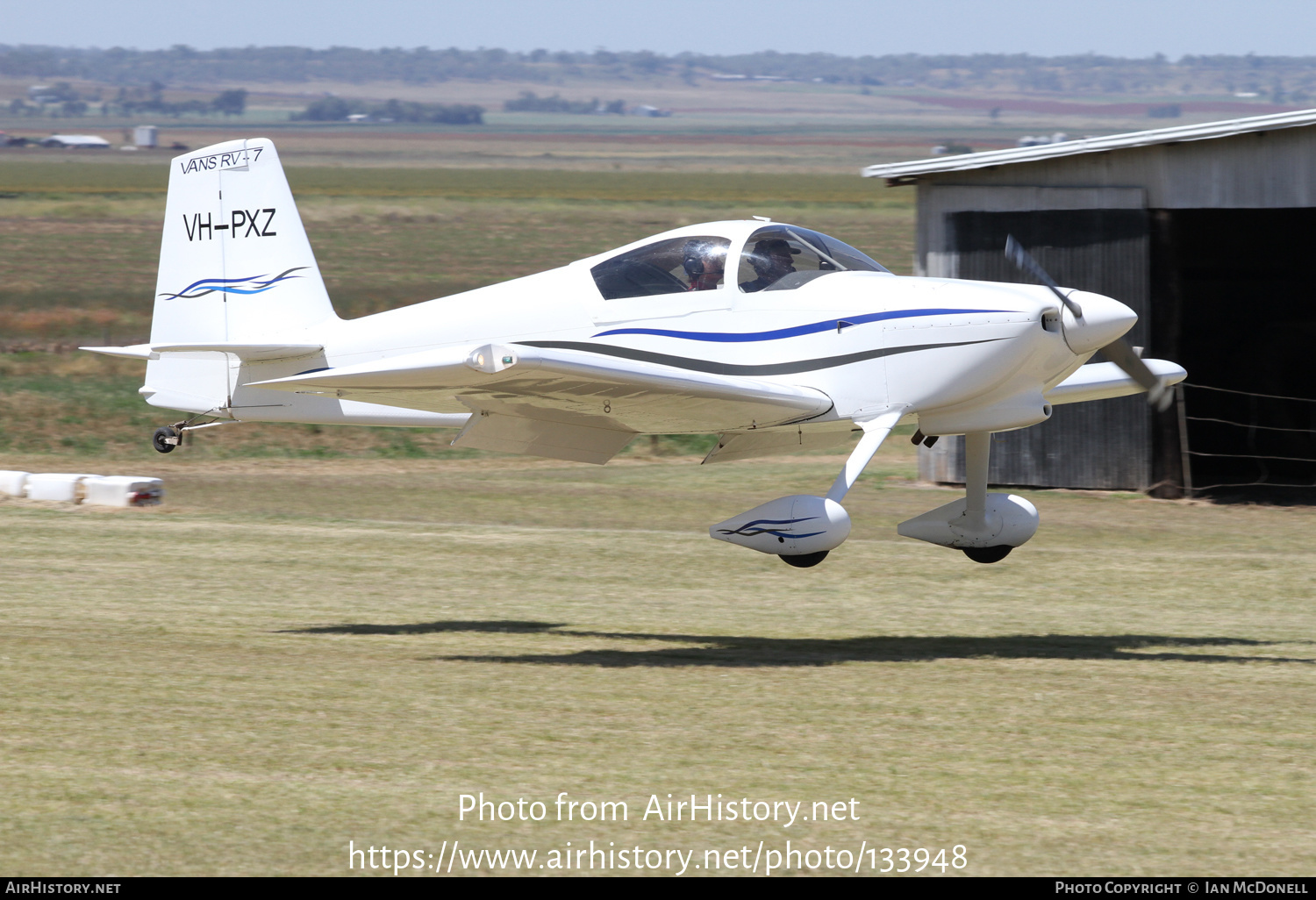 Aircraft Photo of VH-PXZ | Van's RV-7 | AirHistory.net #133948