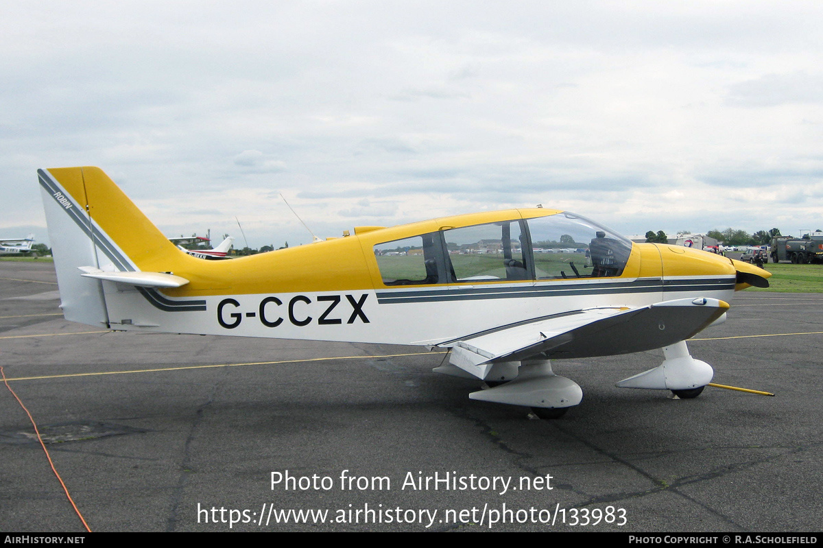 Aircraft Photo of G-CCZX | Robin DR-400-180 Regent | AirHistory.net #133983