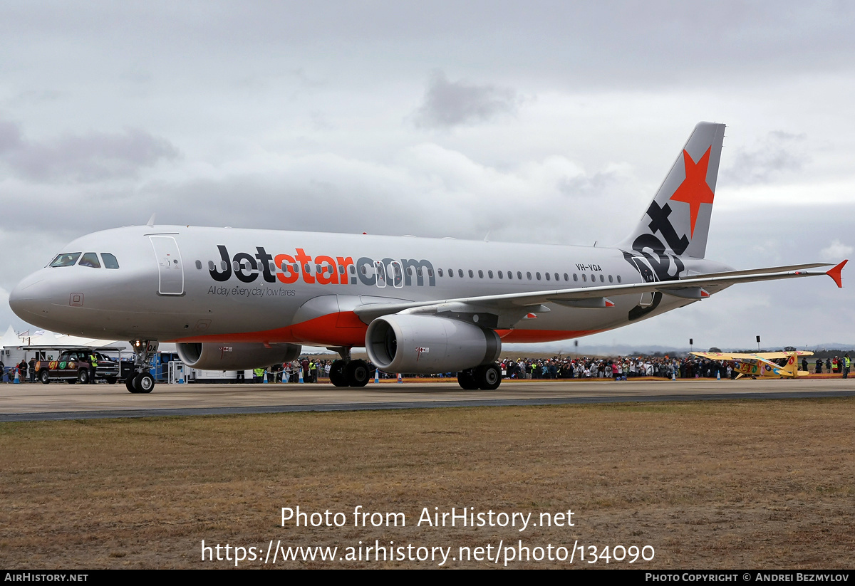 Aircraft Photo of VH-VQA | Airbus A320-232 | Jetstar Airways | AirHistory.net #134090