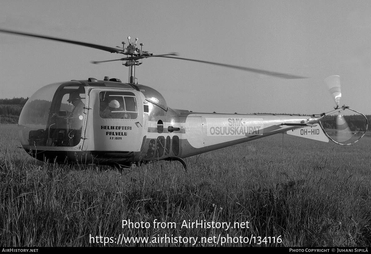 Aircraft Photo of OH-HID | Agusta AB-47J-2 Ranger | Helikopteripalvelu ...