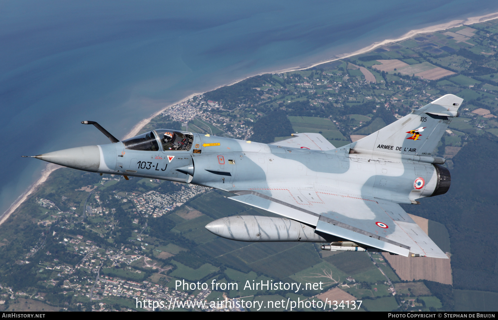 Aircraft Photo of 105 | Dassault Mirage 2000C | France - Air Force | AirHistory.net #134137