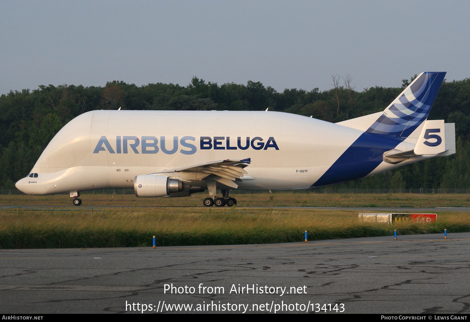 Aircraft Photo of F-GSTF | Airbus A300B4-608ST Beluga (Super Transporter) | Airbus Transport International | AirHistory.net #134143