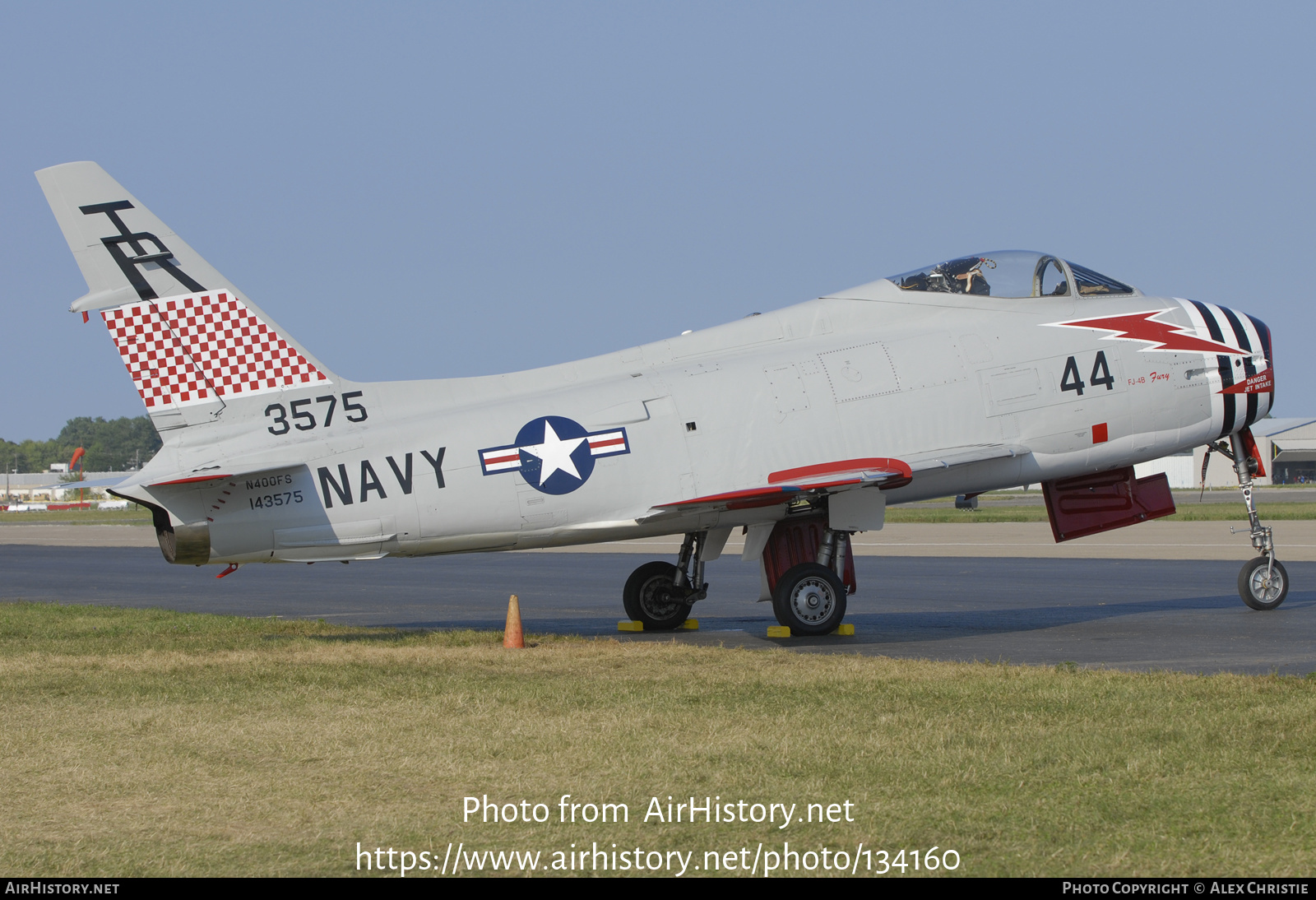 Aircraft Photo of N400FS / 143575 | North American AF-1E Fury | USA - Navy | AirHistory.net #134160