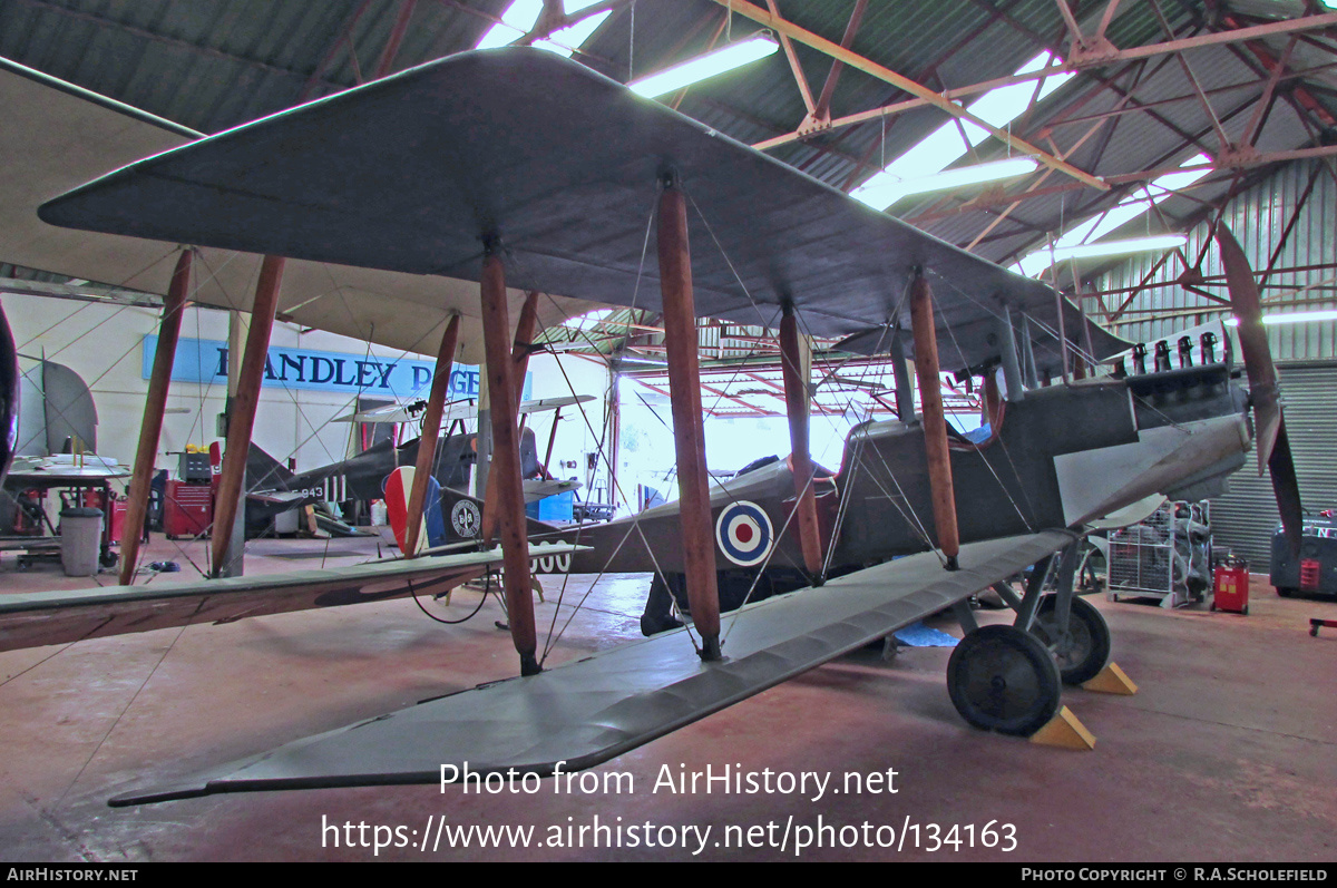 Aircraft Photo of 10000 | Royal Aircraft Factory BE-2c (replica) | UK - Air Force | AirHistory.net #134163