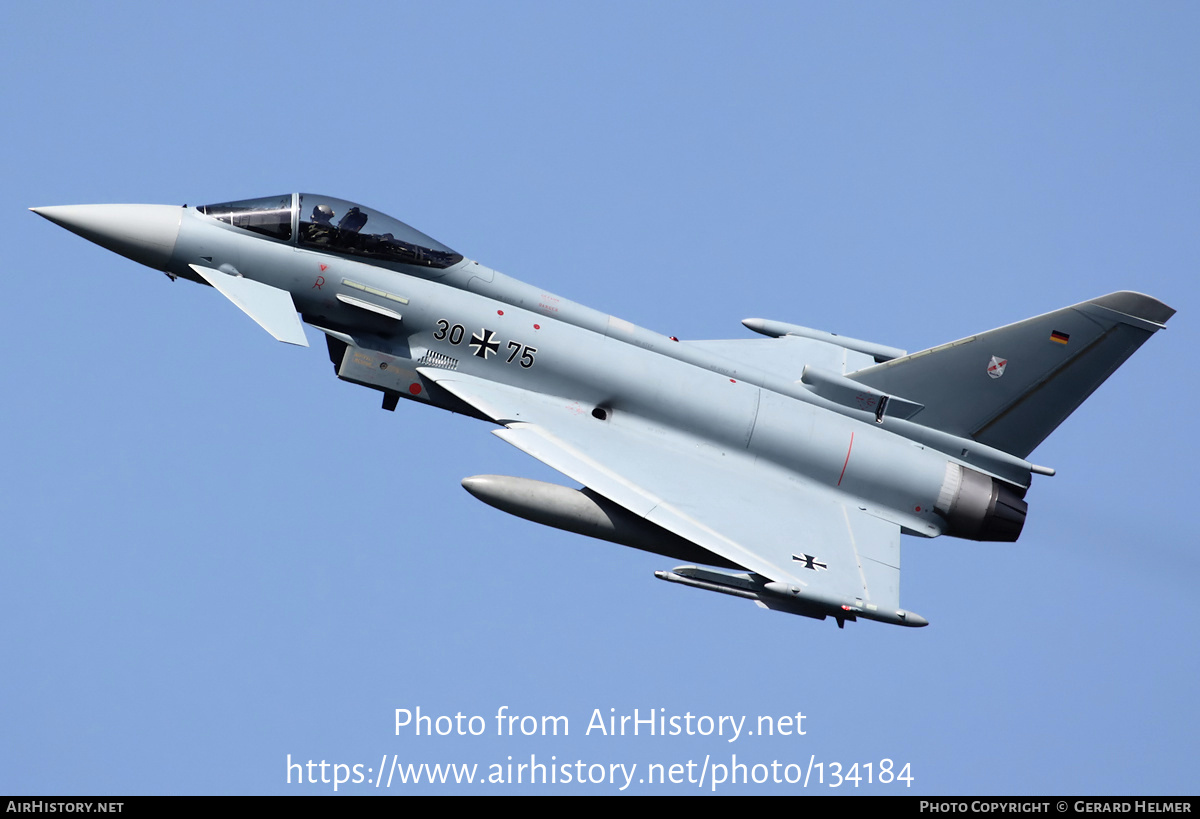 Aircraft Photo of 3075 | Eurofighter EF-2000 Typhoon S | Germany - Air Force | AirHistory.net #134184