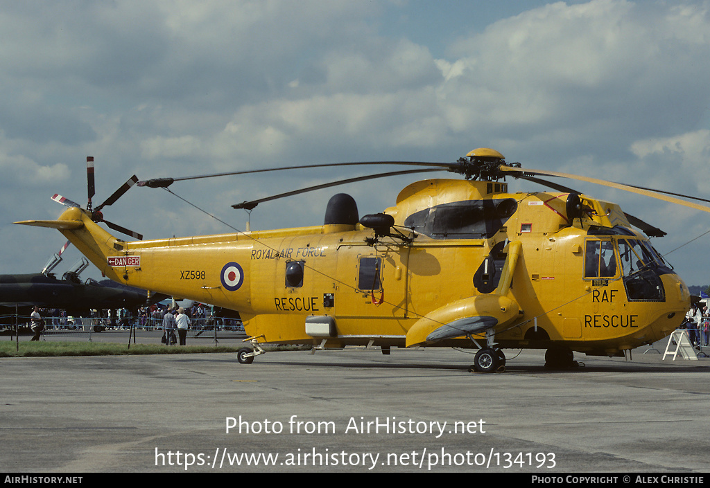 Aircraft Photo of XZ598 | Westland WS-61 Sea King HAR3 | UK - Air Force | AirHistory.net #134193