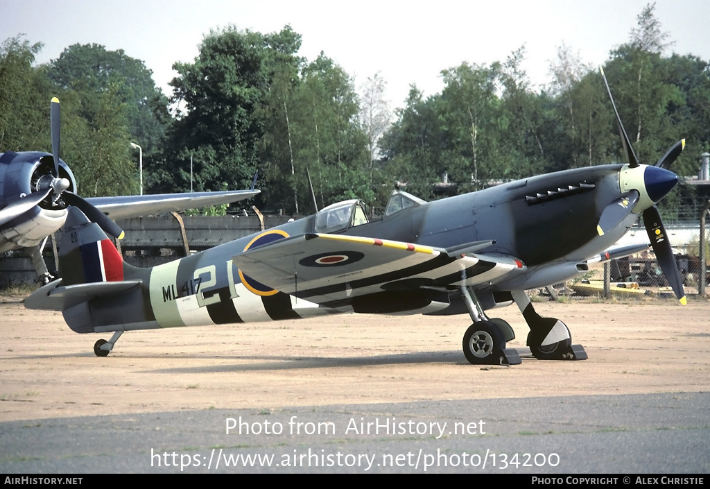 Aircraft Photo of G-BJSG / ML417 | Supermarine 361 Spitfire LF9C | UK - Air Force | AirHistory.net #134200