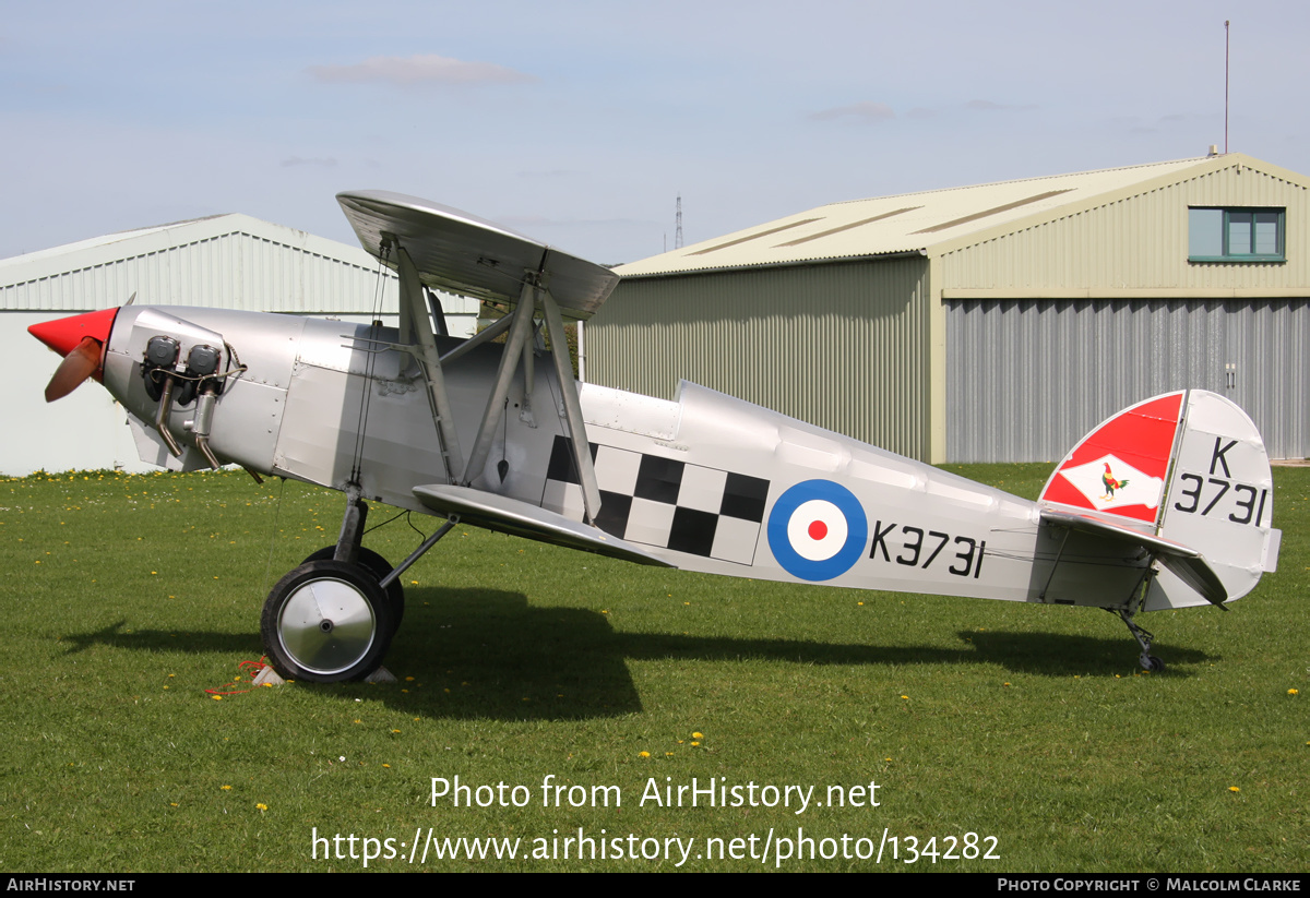 Aircraft Photo of G-RODI / K3731 | Isaacs Fury II | UK - Air Force | AirHistory.net #134282