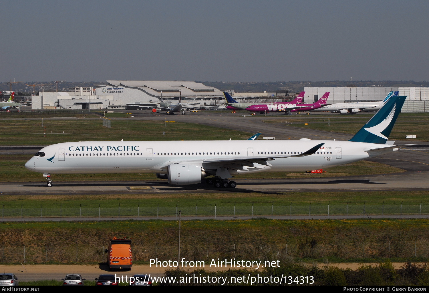 Aircraft Photo of F-WZGF | Airbus A350-1041 | Cathay Pacific Airways | AirHistory.net #134313