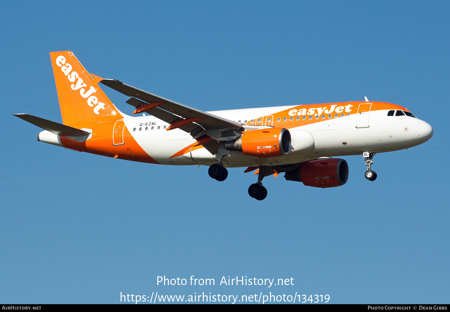 Aircraft Photo of G-EZAL | Airbus A319-111 | EasyJet | AirHistory.net #134319