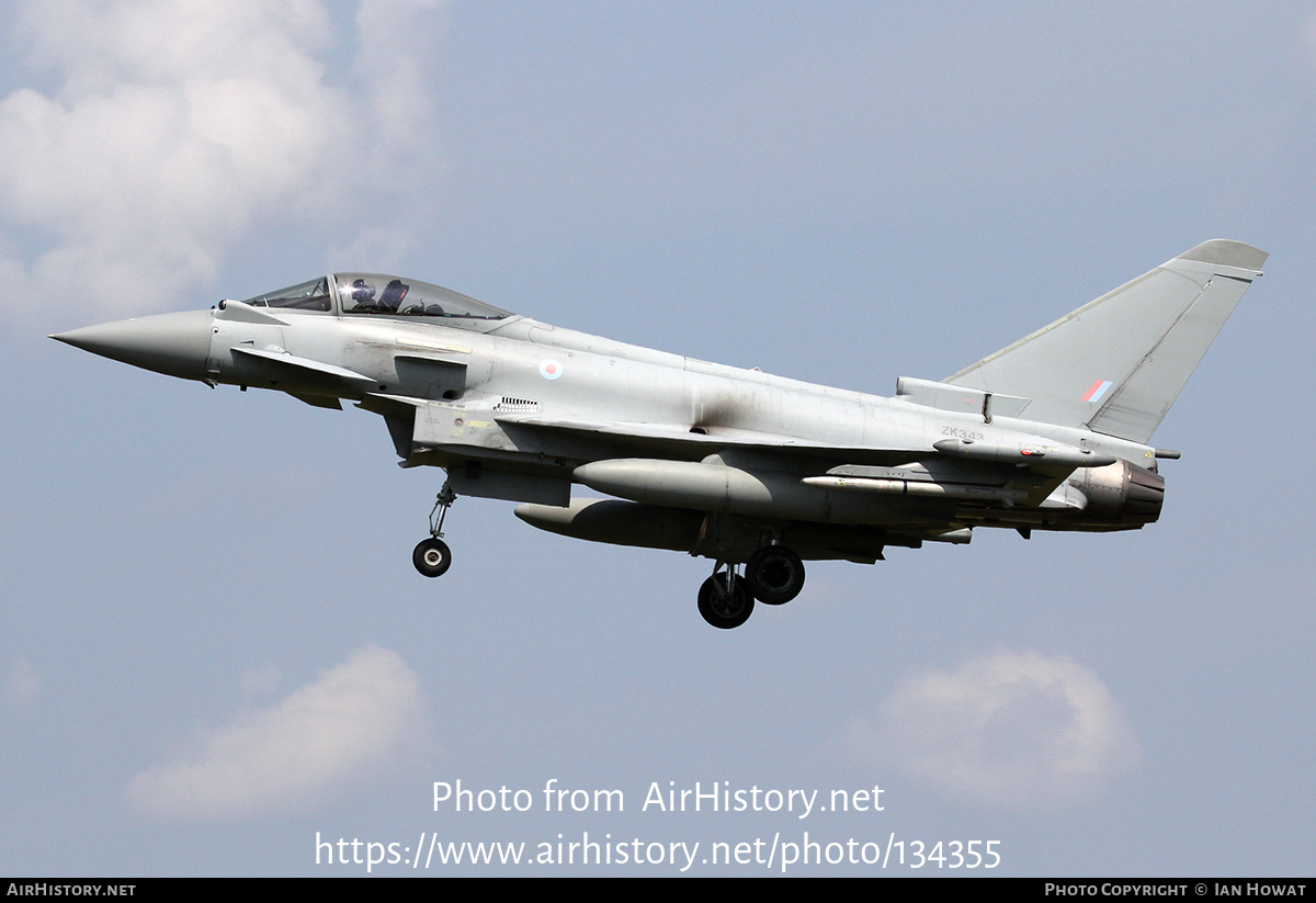 Aircraft Photo of ZK343 | Eurofighter EF-2000 Typhoon FGR4 | UK - Air Force | AirHistory.net #134355