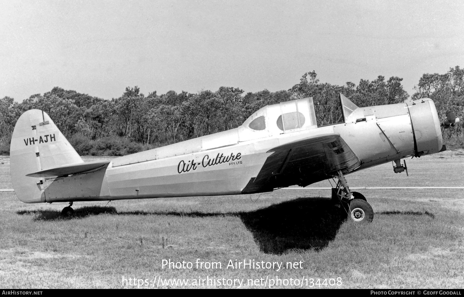 Aircraft Photo of VH-AJH | Kingsford Smith KS-3 Cropmaster | Air Culture | AirHistory.net #134408