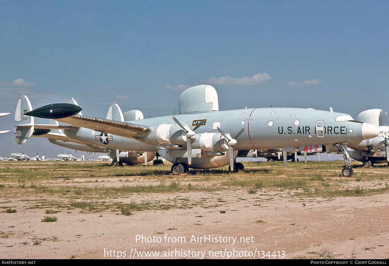 Aircraft Photo of 52-3417 / 23417 | Lockheed EC-121T Warning Star | USA - Air Force | AirHistory.net #134413