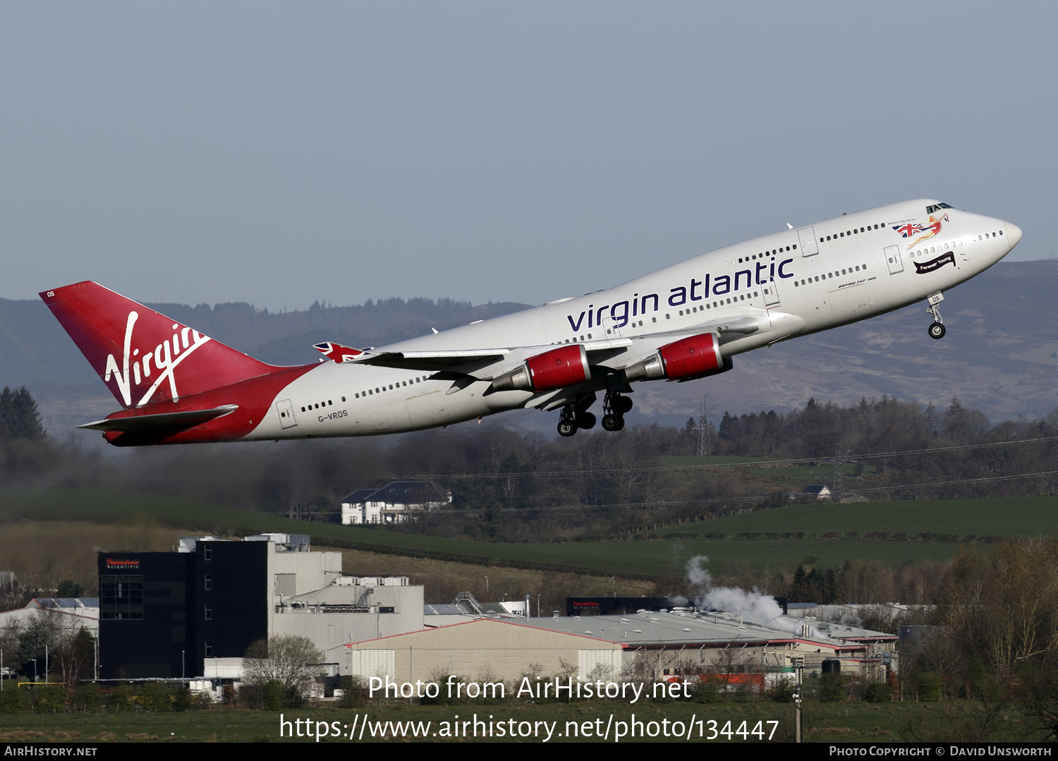 Aircraft Photo of G-VROS | Boeing 747-443 | Virgin Atlantic Airways | AirHistory.net #134447