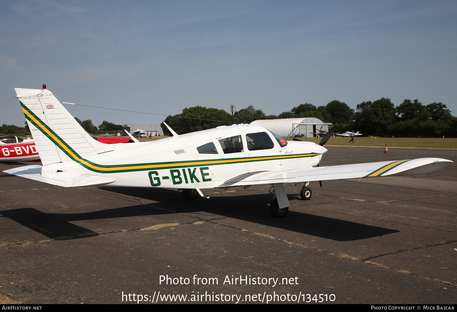 Aircraft Photo of G-BIKE | Piper PA-28R-200 Cherokee Arrow II | AirHistory.net #134510