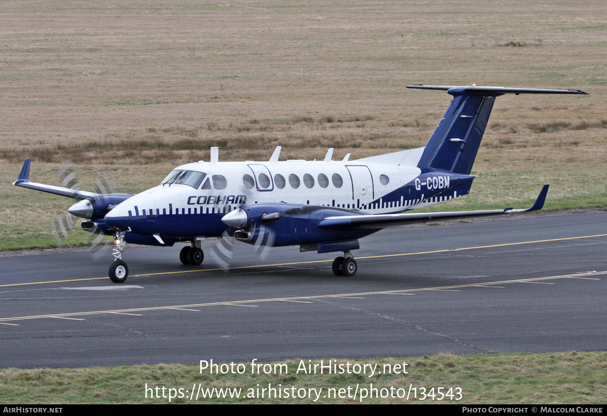 Aircraft Photo of G-COBM | Beech Super King Air 350 (B300) | Cobham Aviation Services | AirHistory.net #134543