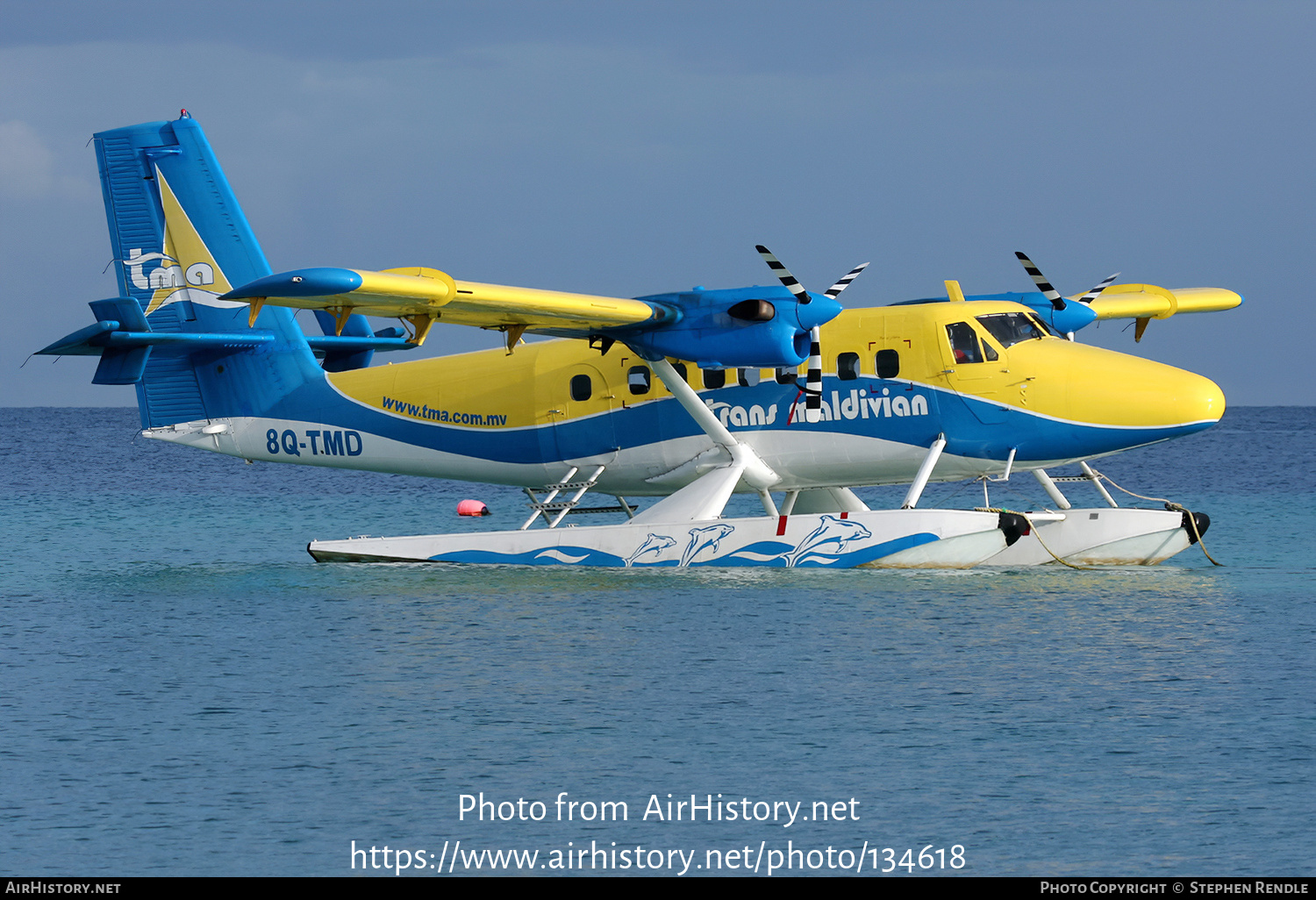 Aircraft Photo of 8Q-TMD | De Havilland Canada DHC-6-300 Twin Otter | Trans Maldivian Airways - TMA | AirHistory.net #134618