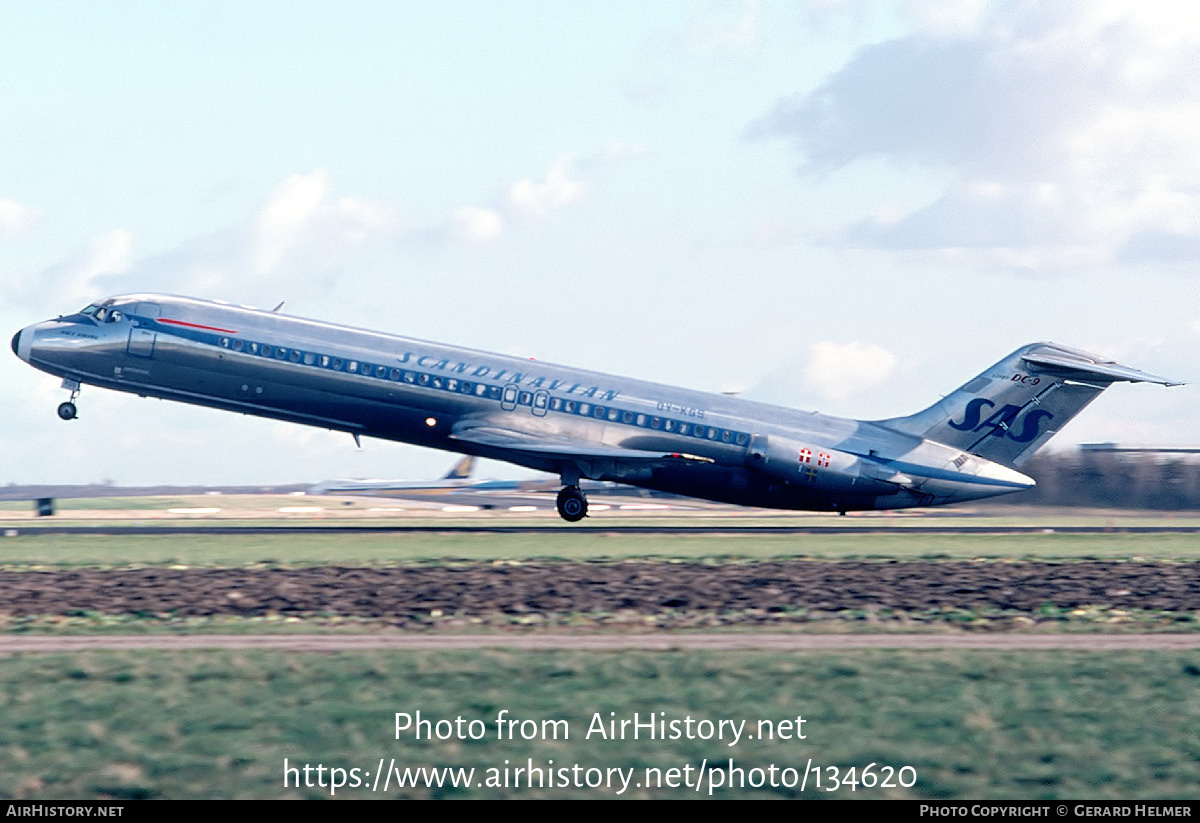 Aircraft Photo of OY-KGS | McDonnell Douglas DC-9-41 | Scandinavian Airlines - SAS | AirHistory.net #134620