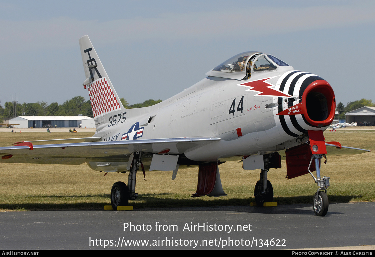 Aircraft Photo of N400FS / 143575 | North American AF-1E Fury | USA - Navy | AirHistory.net #134622