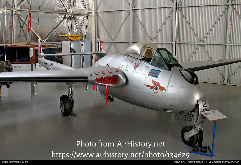 Aircraft Photo of A79-202 | De Havilland D.H. 100 Vampire FB31 | Australia - Air Force | AirHistory.net #134629