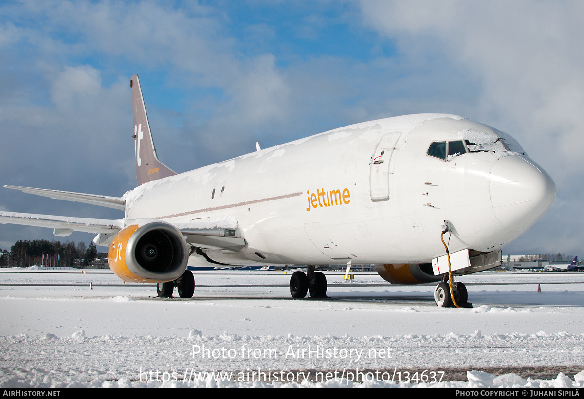 Aircraft Photo of OY-JTI | Boeing 737-448(SF) | Jettime | AirHistory.net #134637