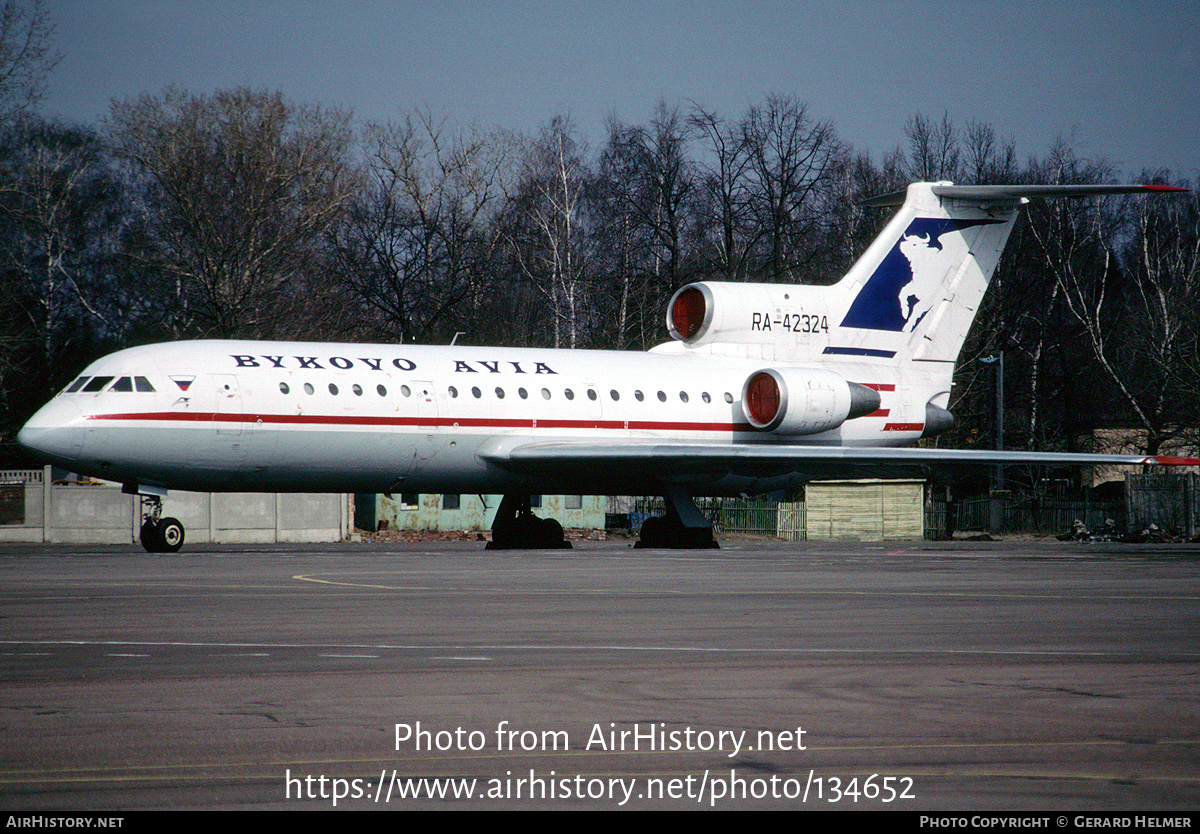 Aircraft Photo of RA-42324 | Yakovlev Yak-42 | Bykovo Avia | AirHistory.net #134652