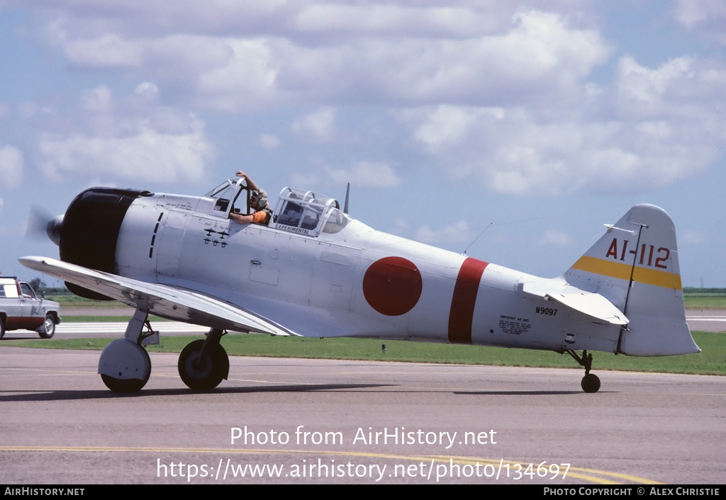 Aircraft Photo of N9097 / NX9097 | North American T-6 / A6M Zero (mod) | Confederate Air Force | Japan - Air Force | AirHistory.net #134697