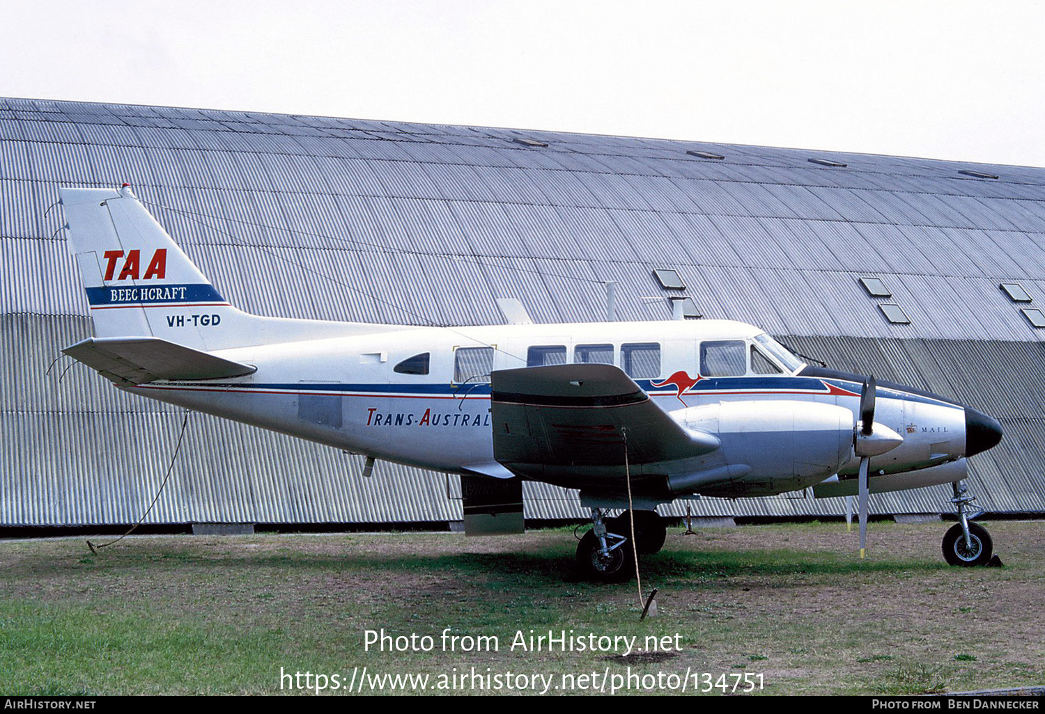 Aircraft Photo of VH-TGD | Beech 65-A80 Queen Air | Trans-Australia Airlines - TAA | AirHistory.net #134751