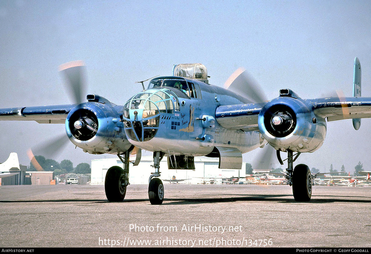 Aircraft Photo of N9856C / 328204 | North American B-25J Mitchell | USA - Air Force | AirHistory.net #134756