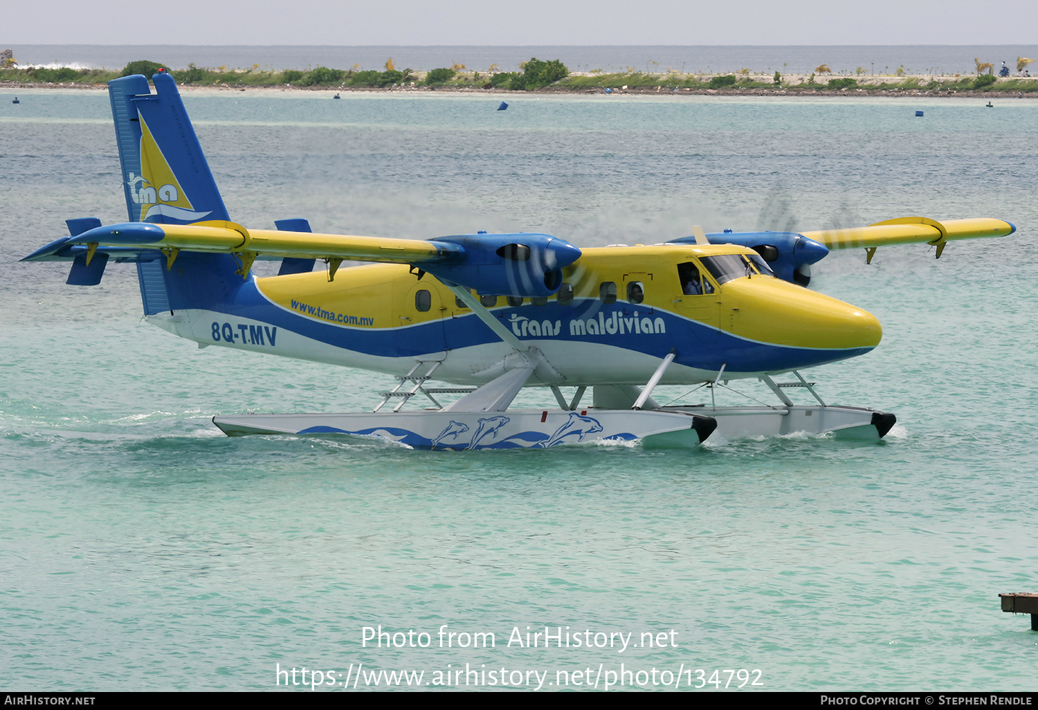 Aircraft Photo of 8Q-TMV | De Havilland Canada DHC-6-300 Twin Otter | Trans Maldivian Airways - TMA | AirHistory.net #134792