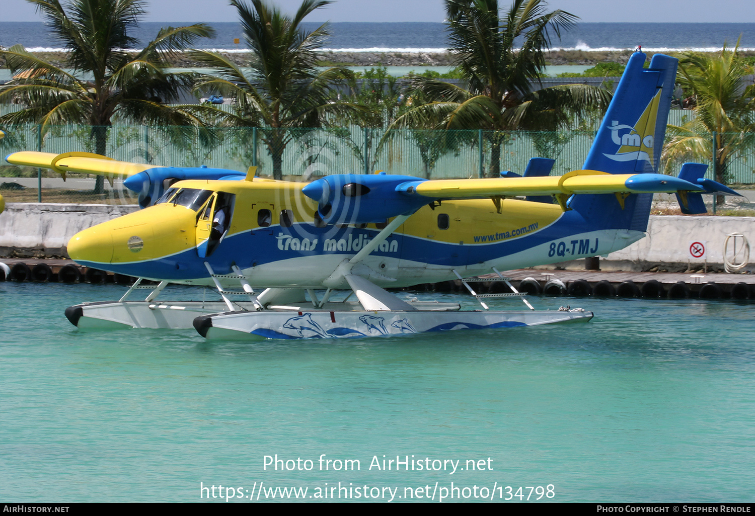 Aircraft Photo of 8Q-TMJ | De Havilland Canada DHC-6-300 Twin Otter | Trans Maldivian Airways - TMA | AirHistory.net #134798