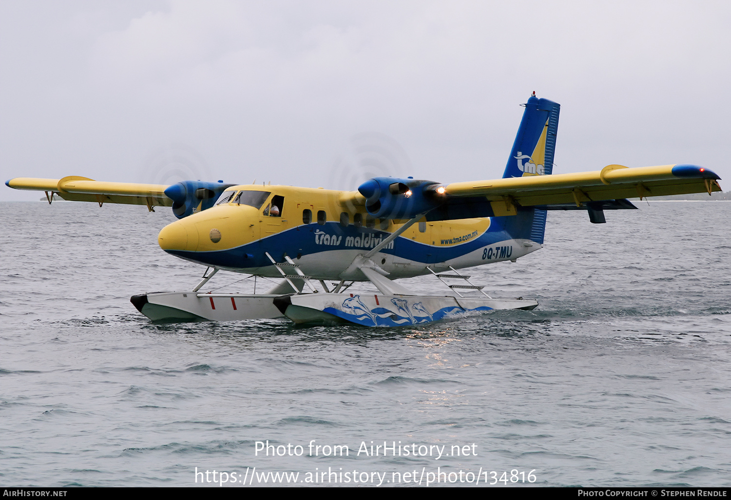 Aircraft Photo of 8Q-TMU | De Havilland Canada DHC-6-300 Twin Otter | Trans Maldivian Airways - TMA | AirHistory.net #134816