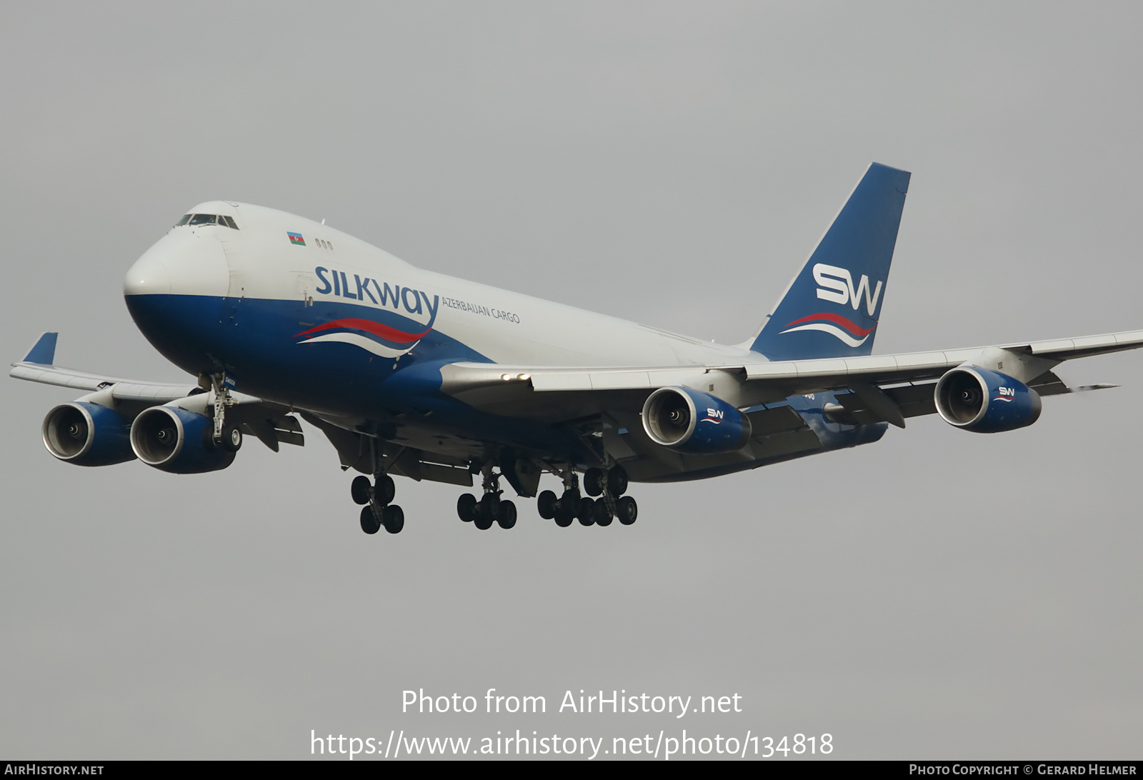 Aircraft Photo of 4K-SW008 | Boeing 747-4R7F/SCD | SilkWay Azerbaijan Cargo | AirHistory.net #134818