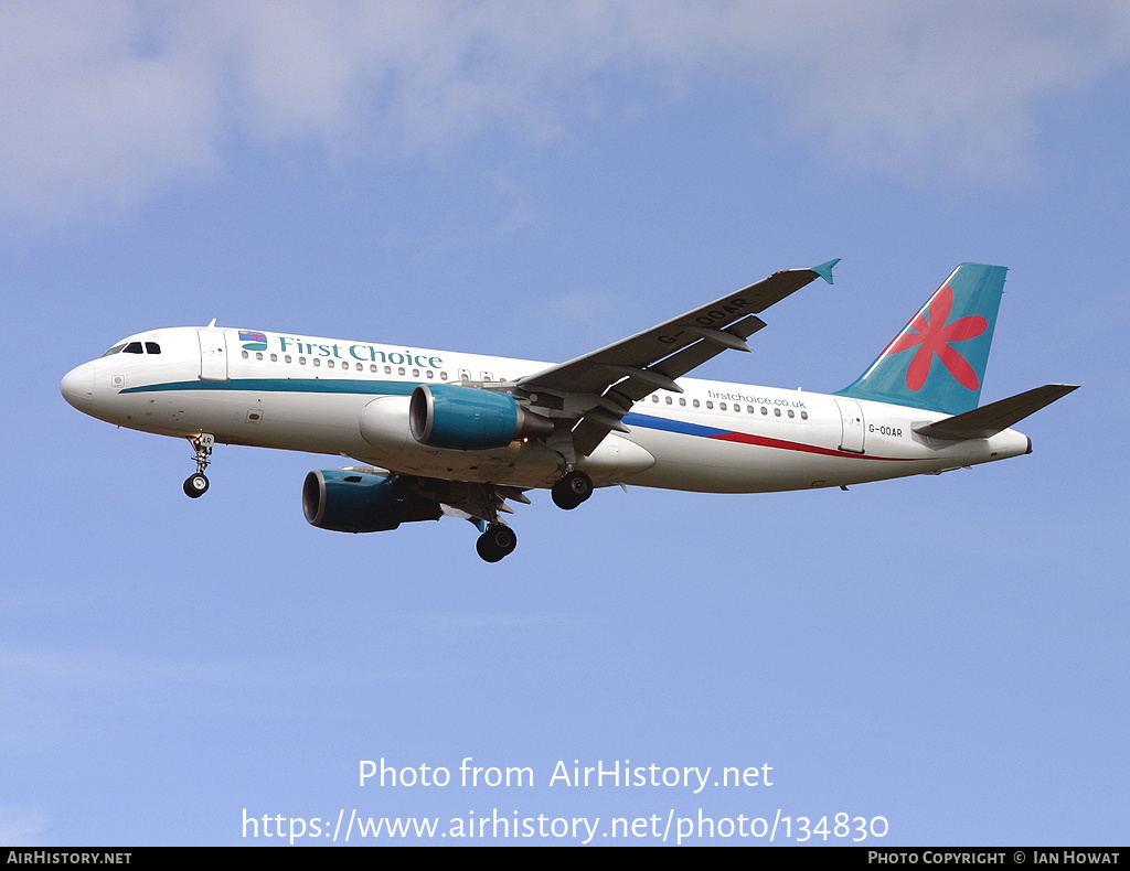 Aircraft Photo of G-OOAR | Airbus A320-214 | First Choice Airways | AirHistory.net #134830