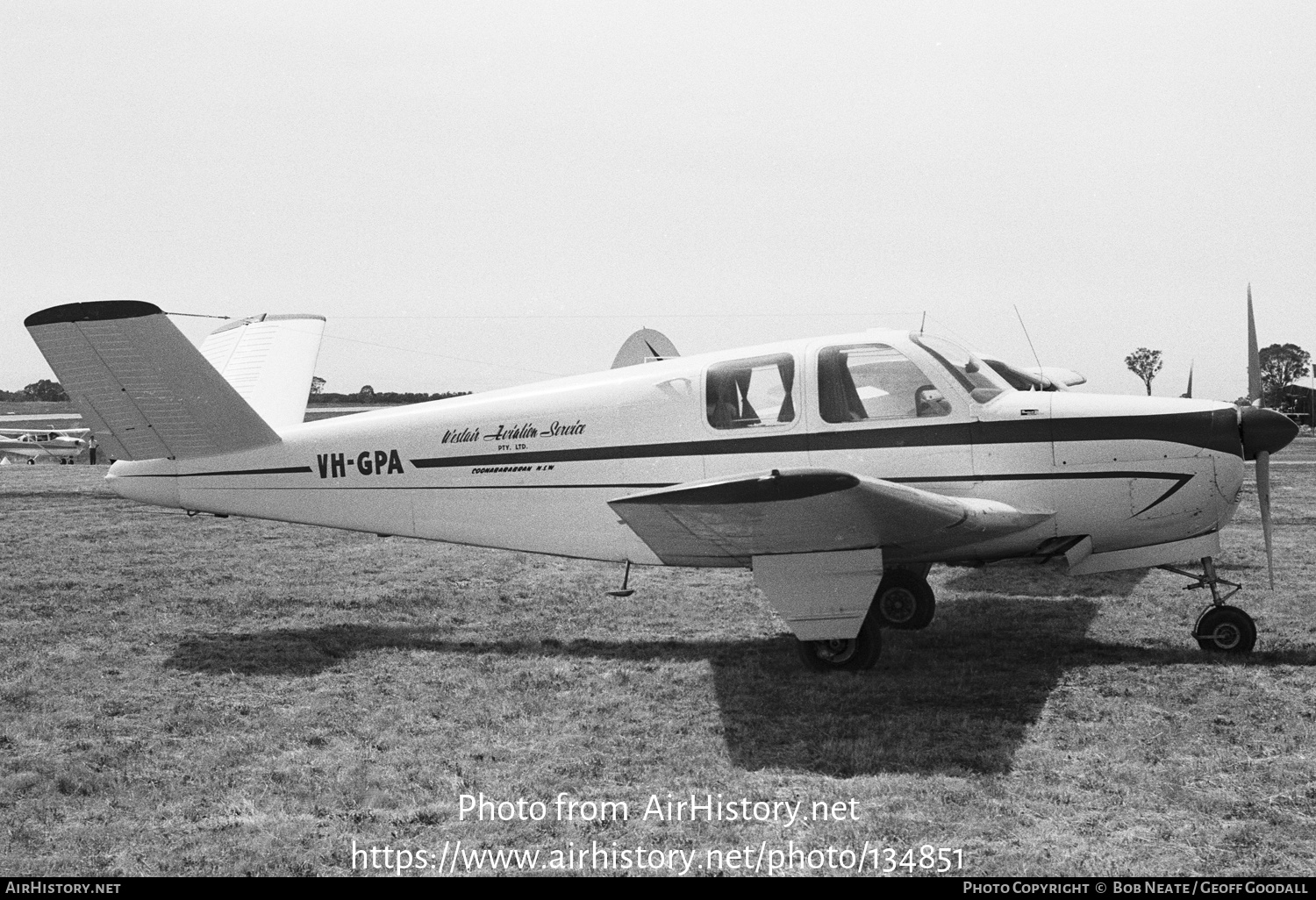 Aircraft Photo of VH-GPA | Beech C35 Bonanza | Westair Aviation Service | AirHistory.net #134851